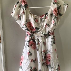 Women’s off the shoulder dress